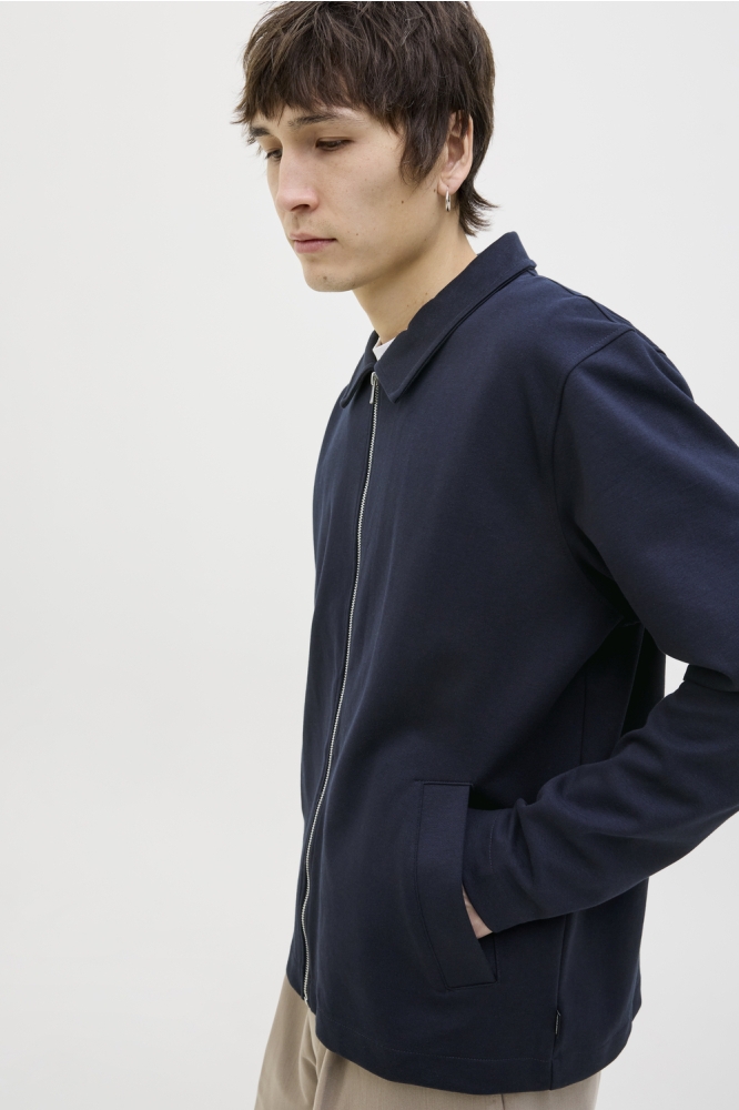 JPRBLAPETE SWEAT OVERSHIRT 12276047 NIGHT SKY